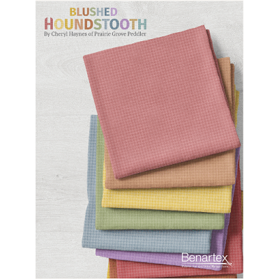 Blushed Houndstooth Cheryl Haynes