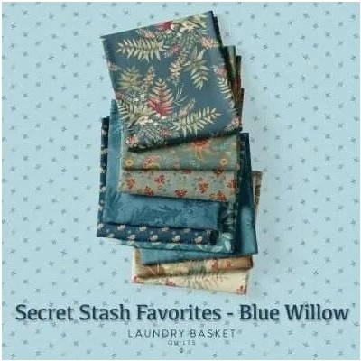 2026.12 Secret Stash-Blue W Laundry Basket